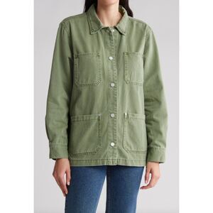 BLANKNYC‎ Washed Green Oversized Shacket NWT Small